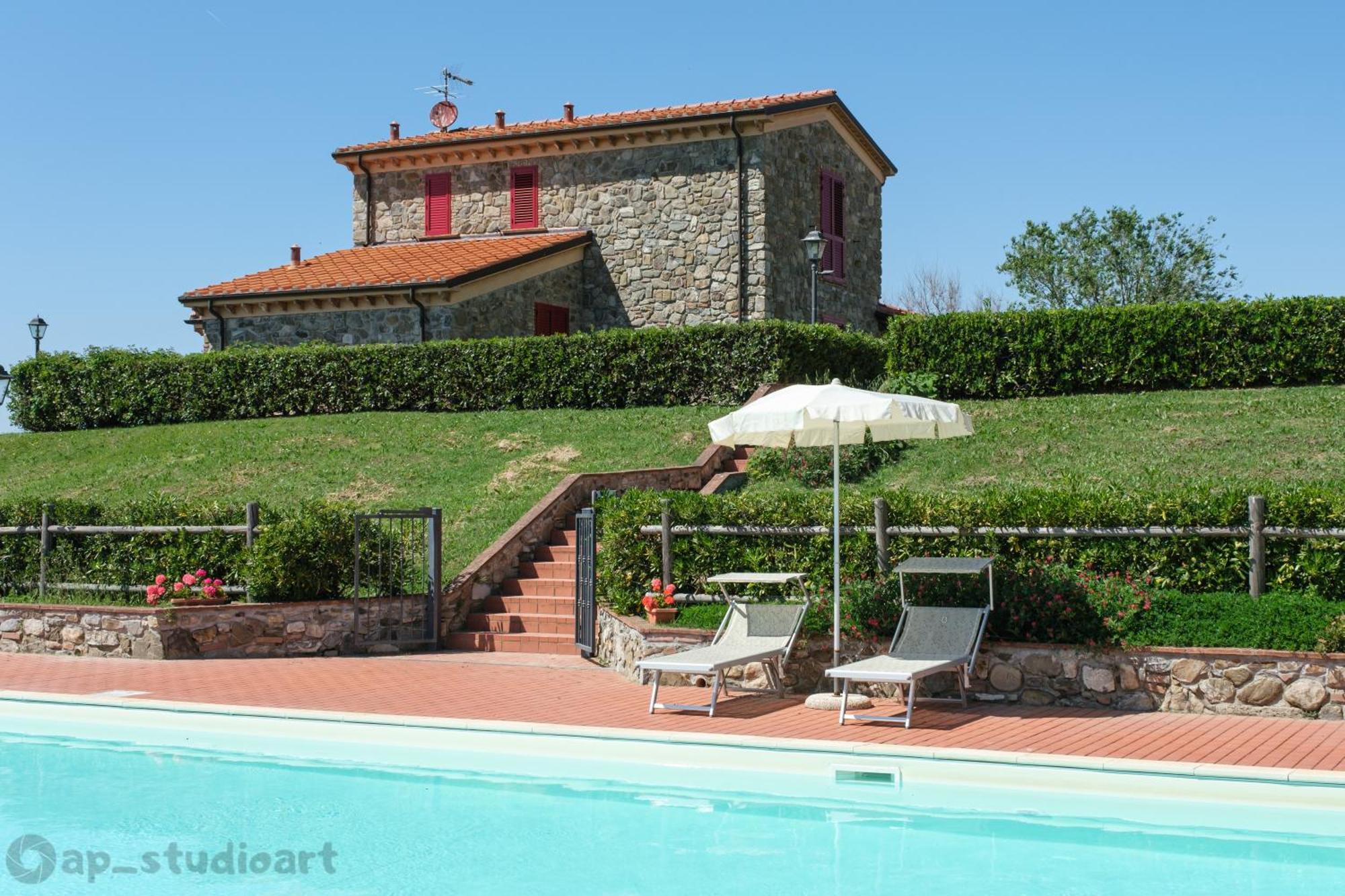 Il Poggio Della Pieve Apartments Santa Luce Dış mekan fotoğraf